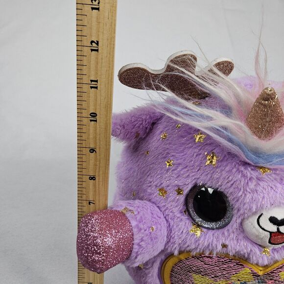 Rainbocorns Sequin Reindeer Deery Queen Stuffed Animal 10” Plush Wings Birthday - Picture 12 of 15